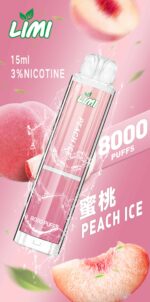 LIMI 8000口發光大容量拋棄式一次性電子煙（可充電）🔥台灣現貨🔥：圖片 17